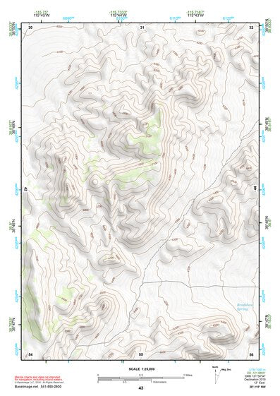 38115NW Page 43 Duckwater Topo Preview 1
