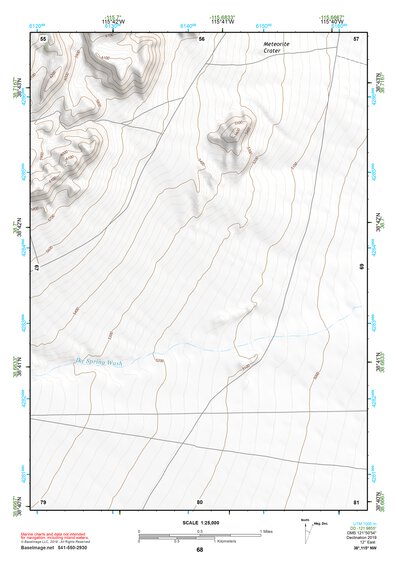38115NW Page 68 Duckwater Topo Preview 1