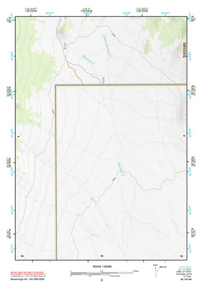 38116NE Page 3 Mount Jefferson Topo Preview 1