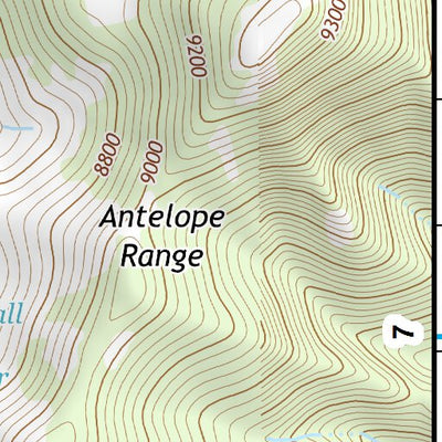 38116NE Page 6 Mount Jefferson Topo Preview 3
