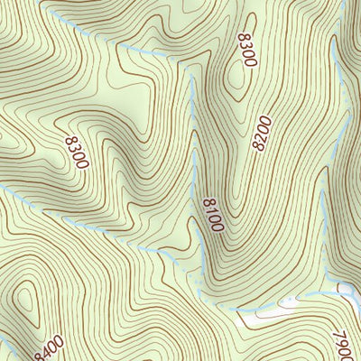 38116NE Page 7 Mount Jefferson Topo Preview 3