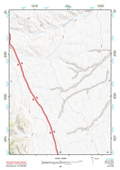 38116NE Page 10 Mount Jefferson Topo Preview 1