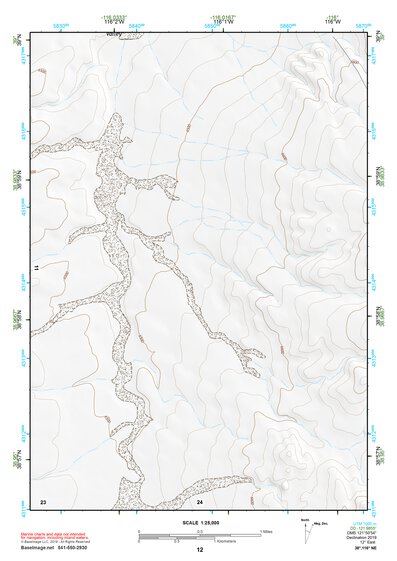 38116NE Page 12 Mount Jefferson Topo Preview 1