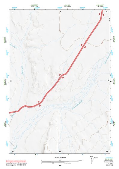 38116NE Page 16 Mount Jefferson Topo Preview 1