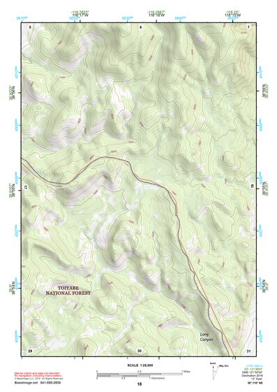 38116NE Page 18 Mount Jefferson Topo Preview 1