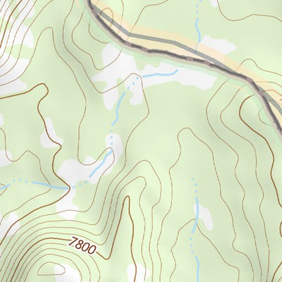 38116NE Page 18 Mount Jefferson Topo Preview 2