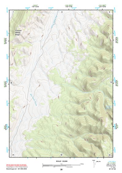 38116NE Page 20 Mount Jefferson Topo Preview 1