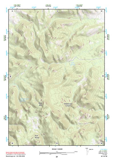 38116NE Page 21 Mount Jefferson Topo Preview 1
