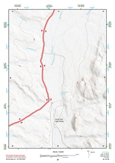38116NE Page 27 Mount Jefferson Topo Preview 1