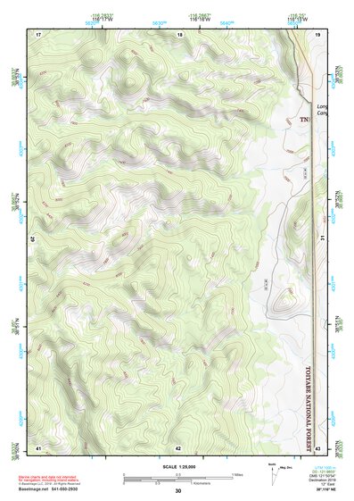 38116NE Page 30 Mount Jefferson Topo Preview 1