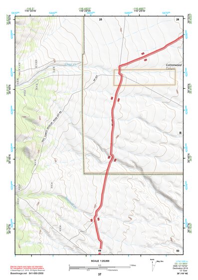 38116NE Page 37 Mount Jefferson Topo Preview 1