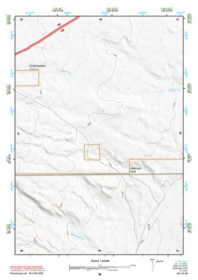 38116NE Page 38 Mount Jefferson Topo Preview 1