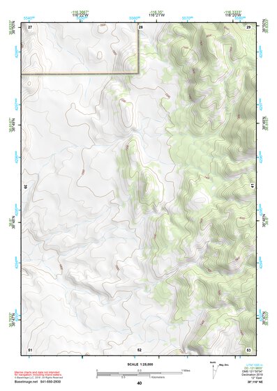 38116NE Page 40 Mount Jefferson Topo Preview 1