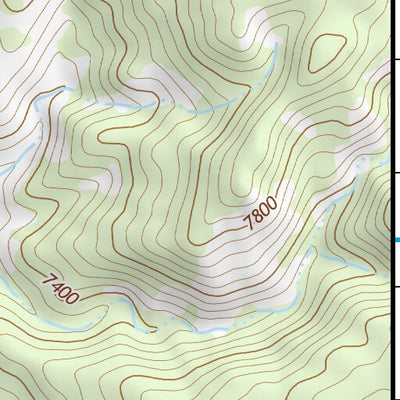 38116NE Page 40 Mount Jefferson Topo Preview 3