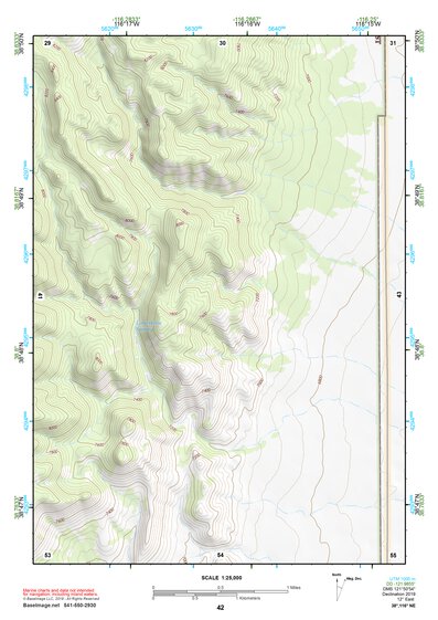 38116NE Page 42 Mount Jefferson Topo Preview 1