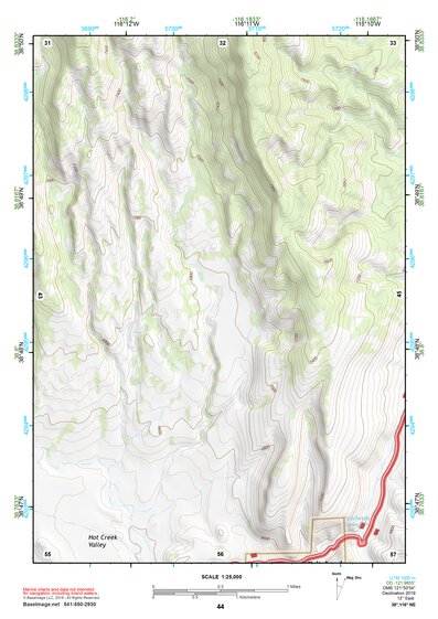 38116NE Page 44 Mount Jefferson Topo Preview 1