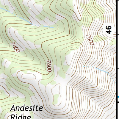 38116NE Page 45 Mount Jefferson Topo Preview 3