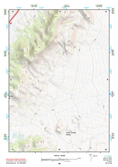 38116NE Page 46 Mount Jefferson Topo Preview 1