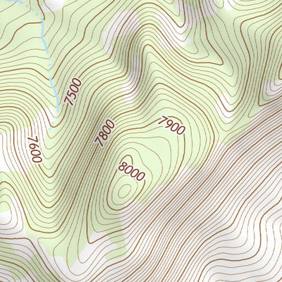 38116NE Page 46 Mount Jefferson Topo Preview 3
