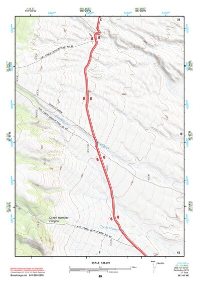 38116NE Page 49 Mount Jefferson Topo Preview 1