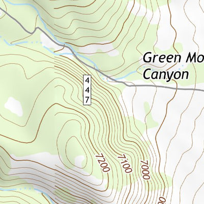 38116NE Page 49 Mount Jefferson Topo Preview 3