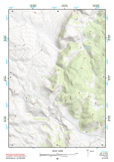 38116NE Page 52 Mount Jefferson Topo Preview 1