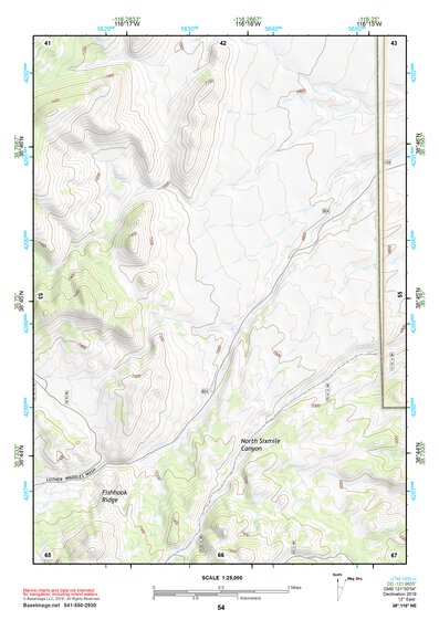 38116NE Page 54 Mount Jefferson Topo Preview 1