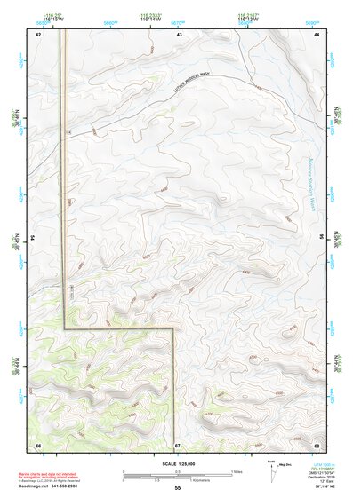 38116NE Page 55 Mount Jefferson Topo Preview 1