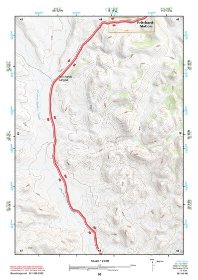 38116NE Page 56 Mount Jefferson Topo Preview 1
