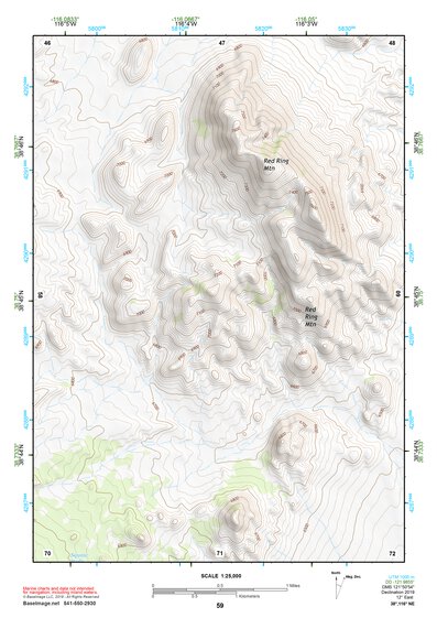 38116NE Page 59 Mount Jefferson Topo Preview 1