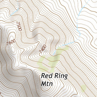 38116NE Page 59 Mount Jefferson Topo Preview 3