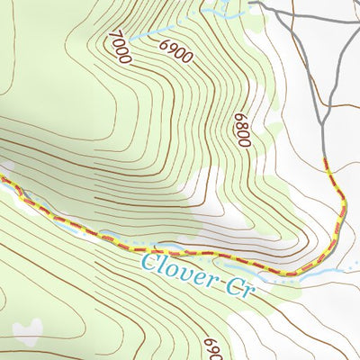 38116NE Page 61 Mount Jefferson Topo Preview 3