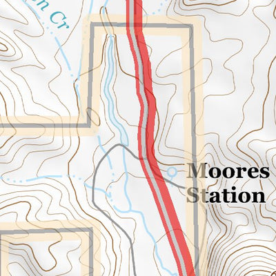 38116NE Page 68 Mount Jefferson Topo Preview 2