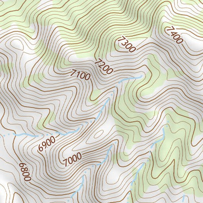 38116NE Page 69 Mount Jefferson Topo Preview 3