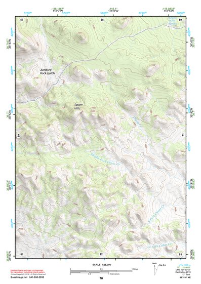 38116NE Page 70 Mount Jefferson Topo Preview 1