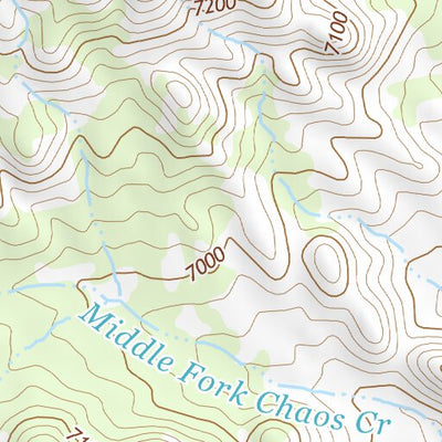 38116NE Page 70 Mount Jefferson Topo Preview 2