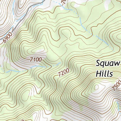 38116NE Page 70 Mount Jefferson Topo Preview 3