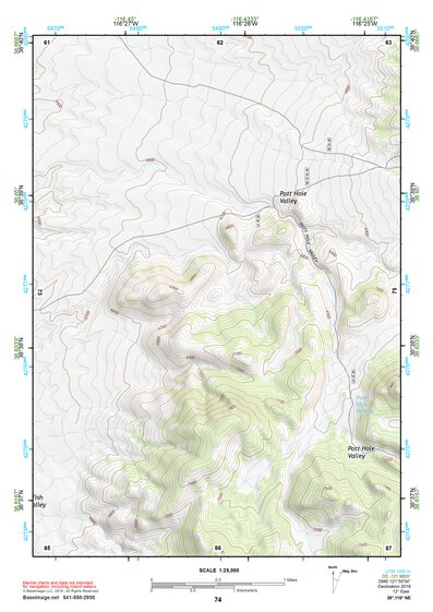 38116NE Page 74 Mount Jefferson Topo Preview 1
