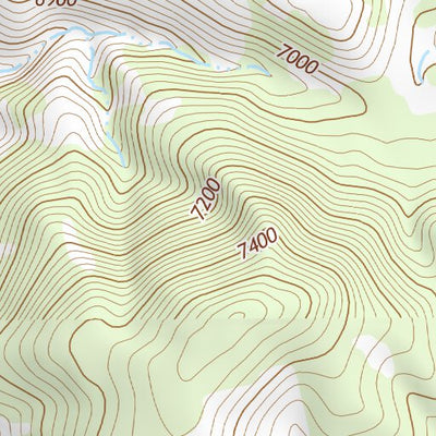 38116NE Page 74 Mount Jefferson Topo Preview 3