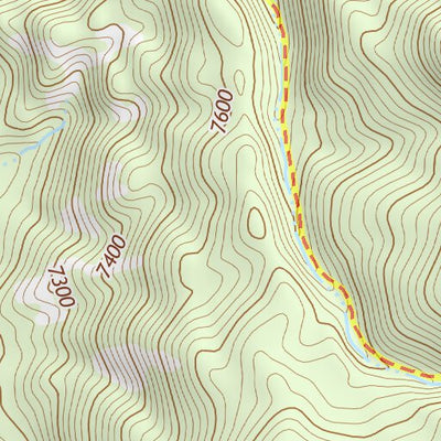 38116NE Page 75 Mount Jefferson Topo Preview 2