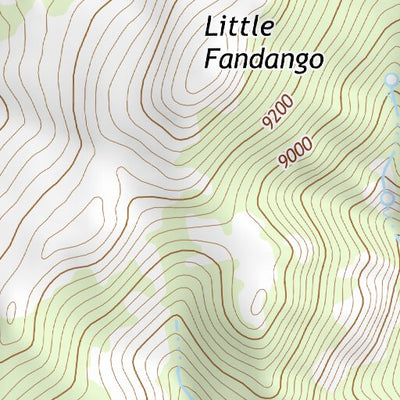38116NE Page 76 Mount Jefferson Topo Preview 2