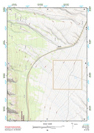 38116NE Page 79 Mount Jefferson Topo Preview 1