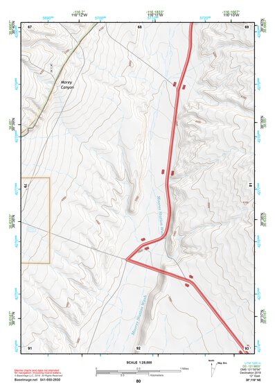 38116NE Page 80 Mount Jefferson Topo Preview 1