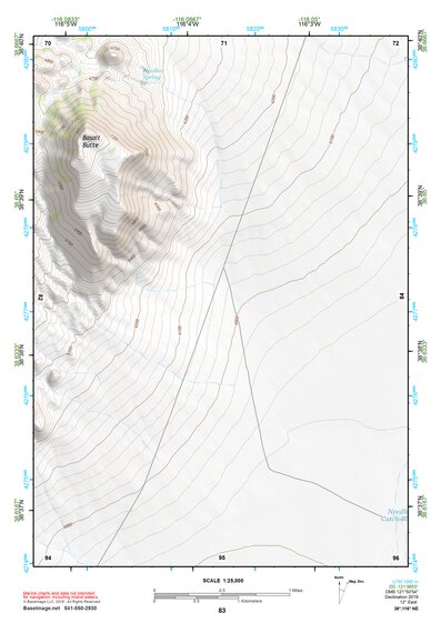 38116NE Page 83 Mount Jefferson Topo Preview 1