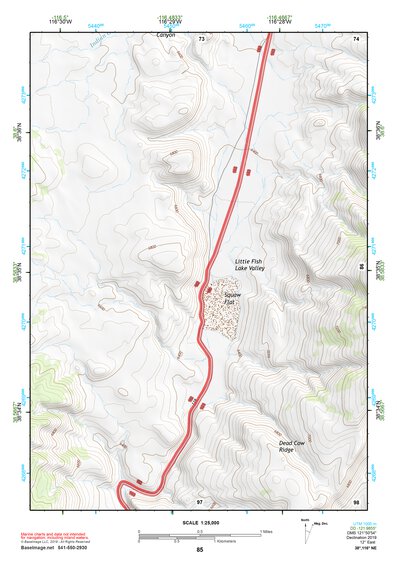 38116NE Page 85 Mount Jefferson Topo Preview 1