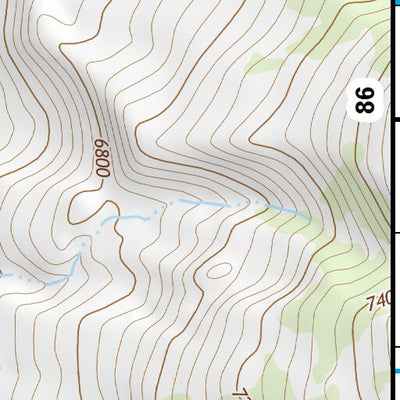 38116NE Page 85 Mount Jefferson Topo Preview 3