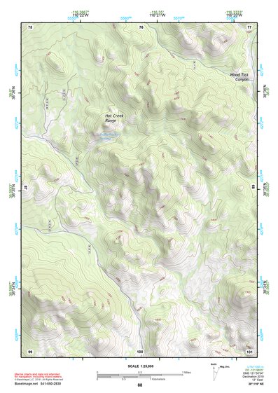 38116NE Page 88 Mount Jefferson Topo Preview 1
