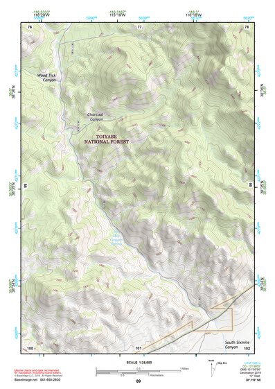 38116NE Page 89 Mount Jefferson Topo Preview 1