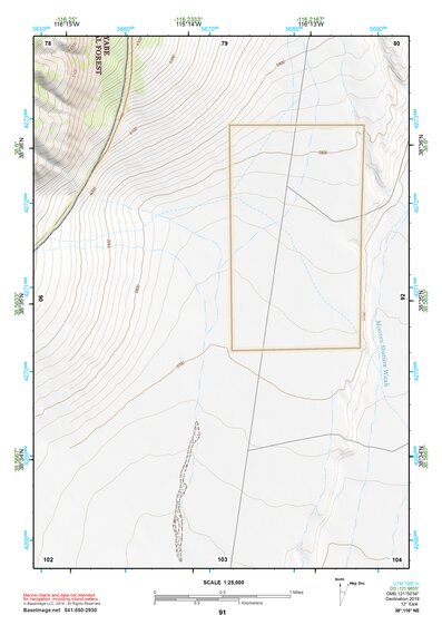 38116NE Page 91 Mount Jefferson Topo Preview 1