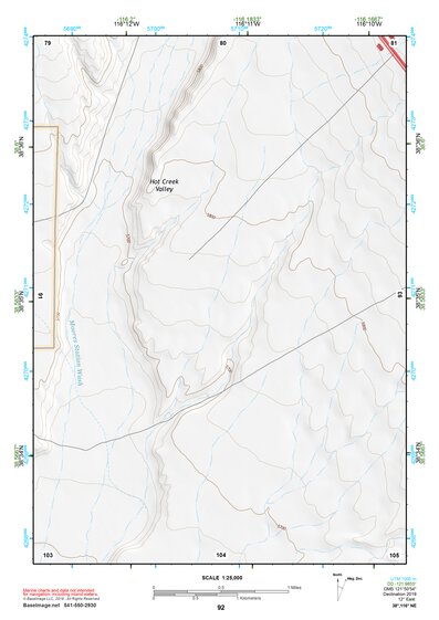 38116NE Page 92 Mount Jefferson Topo Preview 1
